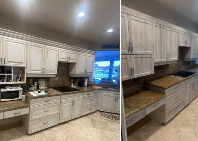 Kitchen of the Month Winner for Cabinet Refacing for September